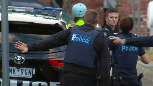 A 44-year-old was shot in the back of the leg in Melbourne yesterday.