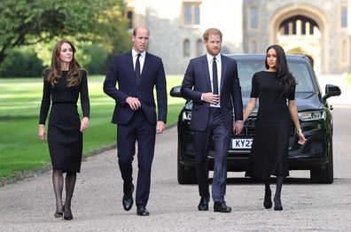 Kate Middleton, Prince William, Meghan Markle and Prince Harry