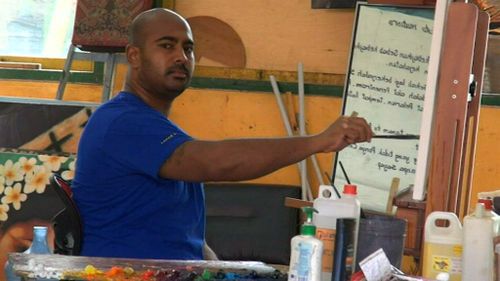 Myuran Sukumaran reportedly wants to spend last days painting. (9NEWS)