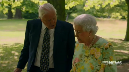 Elizabeth and famed documentarian David Attenborough recently appeared on a television special together.