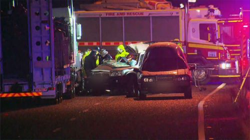Four people have died in a horrific car and truck accident in Queensland.