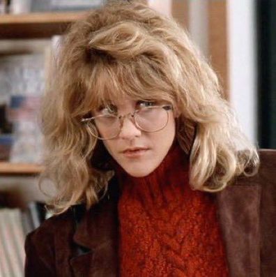 Meg Ryan as Sally in When Harry Met Sally (1989)