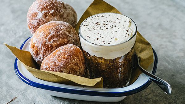 Besser's bombolini Italian doughnuts