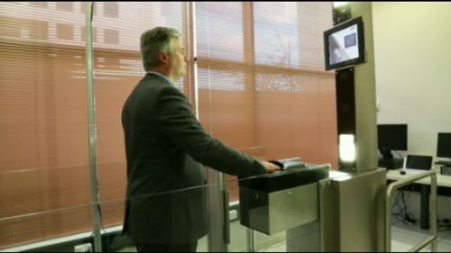 Facial scanning could eliminate the need for actual passports. (9NEWS)