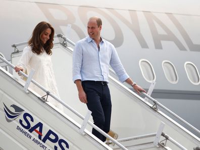 Kate Middleton and Prince William on tour in Pakistan.