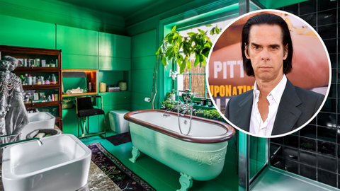 Nick Cave's quirky Brighton mansion in the United Kingdom is now under offer.