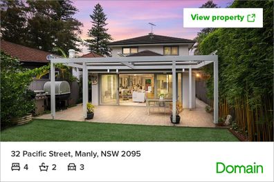 Real estate auction Sydney NSW house garden