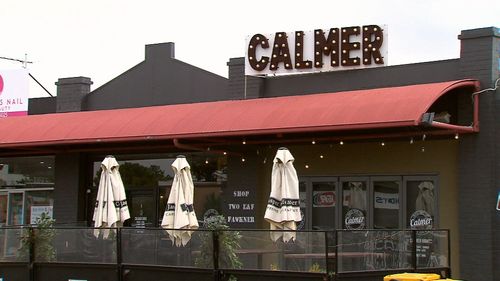 Unfortunate coincidence: The real Calmer Cafe in Aberfeldie.