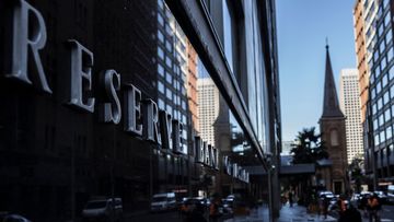 Reserve Bank of Australia building in Martin Place in Sydney