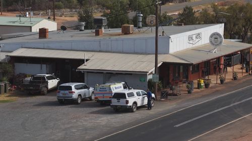 Police urged the Royal Hotel owners to close its doors. 