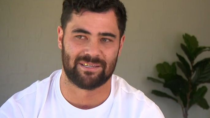 Andrew Fifita speaks to Channel Nine.