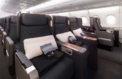 Qantas' upgraded A380 aircraft Business Suite