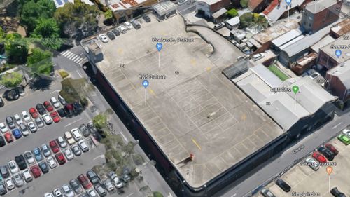 The car park would provide a great view of Melbourne's CBD. Picture: Google Maps