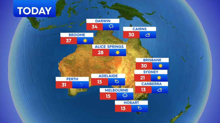 Weather Forecast Australia A Wintry Blast For The Southeast And Another Fire Warning For Wa