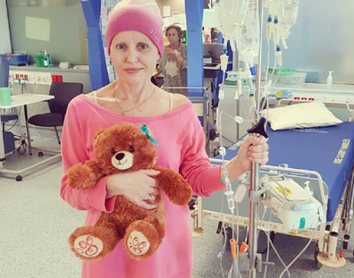 Joanne Wickman ovarian cancer teddy