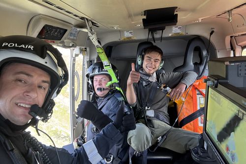 Hiker Hadi Nazari has thanked everyone involved in the search for him after he spent two long weeks alone and stranded in the NSW Kosciuszko National Park.