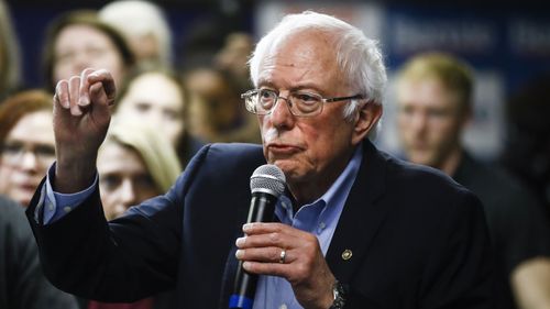 Bernie Sanders is the narrow favourite in the Iowa caucus.