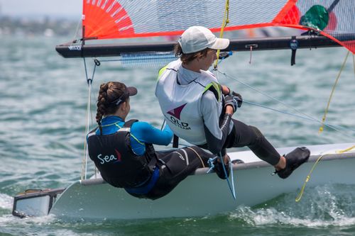 Jack is in the Queensland Sailing Team. (Supplied)