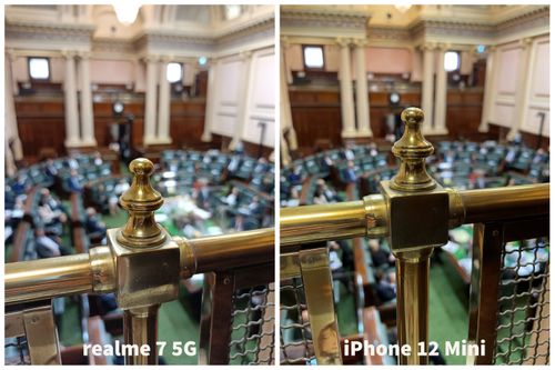 realme 7 5G camera quality comparisons.