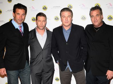 Actors and brothers William Baldwin, Stephen Baldwin, Alec Baldwin and Daniel Baldwin attend the U.S. launch event for Lotus New Era on November 12, 2010 in Los Angeles, California.