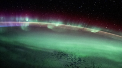 'Captivating' southern lights display snapped by astronaut
