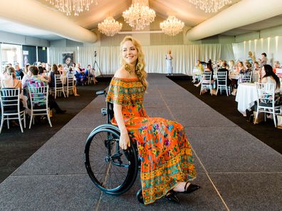 Disability advocate and model Lisa Cox.