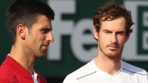 Andy Murray and Novak Djokovic