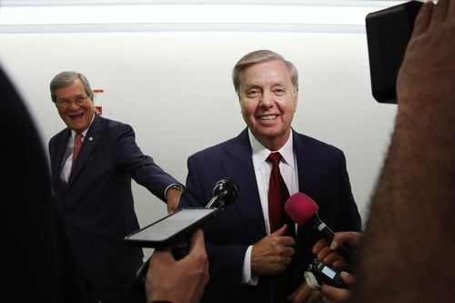 Republican Senator Lindsey Graham said the summit was a missed opportunity for Mr Trump to hold Russia accountable. Picture: AAP