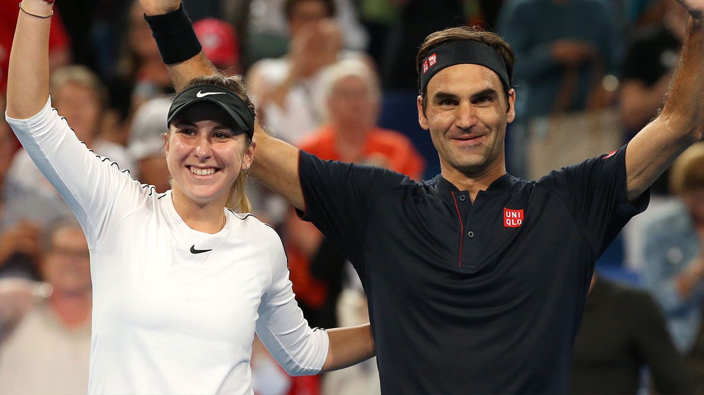 Bencic and Federer claim Hopman Cup