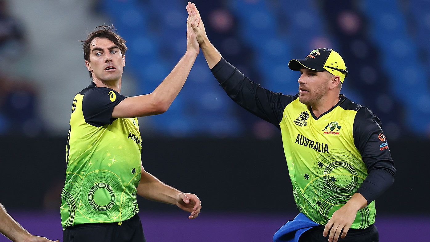Aaron Finch says calls for Pat Cummins to be axed from T20 side 'blows my mind'