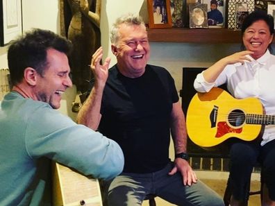 David Campbell wishes dad Jimmy Barnes a happy 65th birthday.