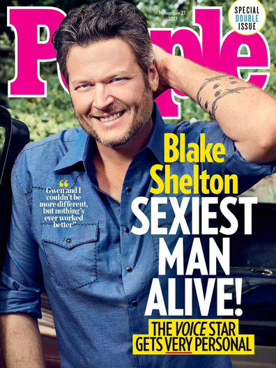 People's Sexiest Man Alive 2017 Blake Shelton