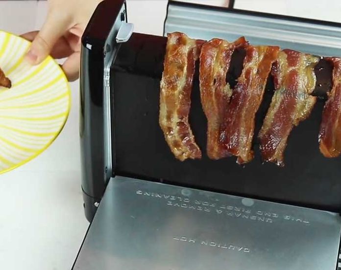 Someone's invented a toaster just for bacon, and we're very okay with that  - 9Kitchen