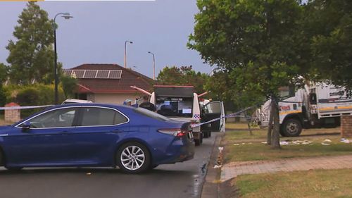 A woman was killed during a home invasion in North Lakes, Queensland.