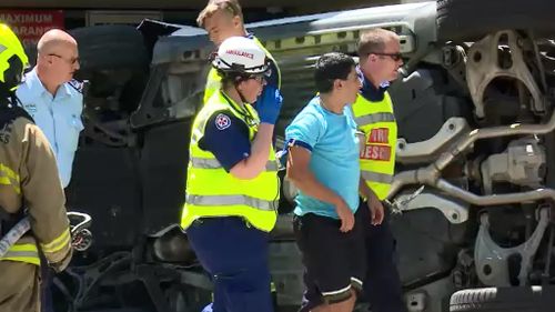 Emergency services responded. (9NEWS)