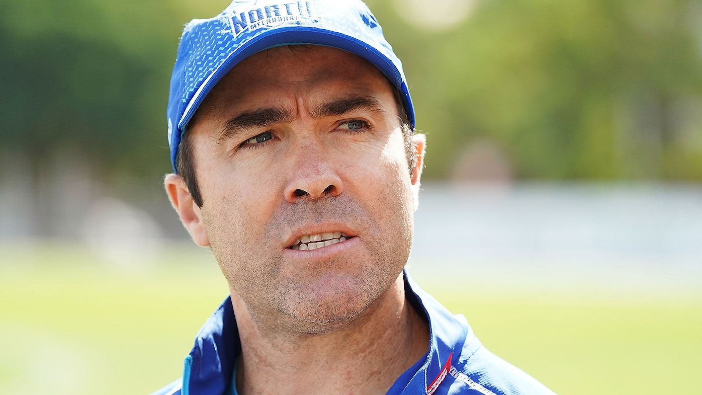 North Melbourne coach Brad Scott agrees to step down prior to 2020 season