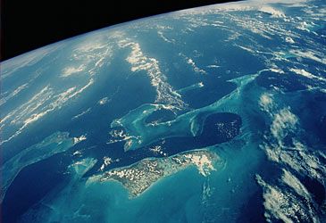 How much of Earth's total surface area is covered by the Atlantic?