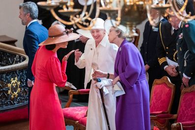 King Frederik X, Queen Mary, Queen Margrethe and Princess Benedikte