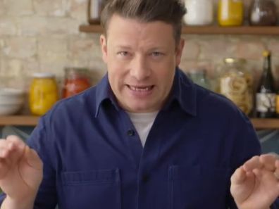 UK celebrity chef Jamie Oliver.