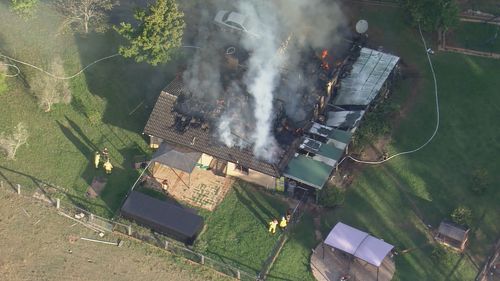 Cobbitty house fire.
