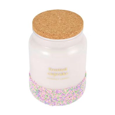Kmart sprinkles candle frosted cupcake