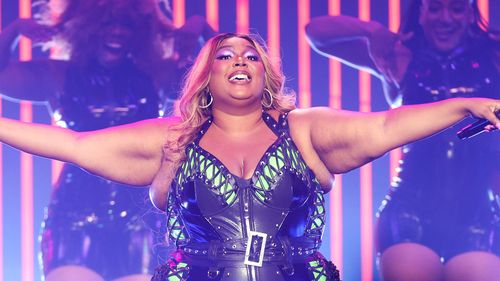 SYDNEY, AUSTRALIA - JULY 23: Lizzo performs at Qudos Bank Arena on July 23, 2023 in Sydney, Australia. (Photo by Don Arnold/WireImage)