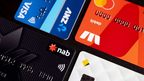 Debit cards from the big four banks.