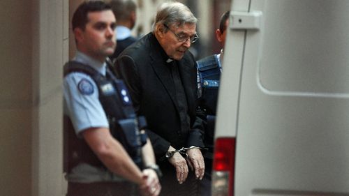 George Pell is serving his prison term for sexually abusing two choirboys.