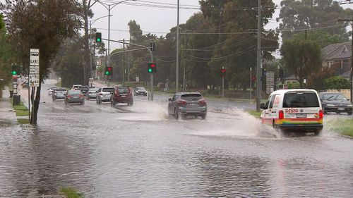 Melbourne has copped a drenching overnight, with the city receiving the biggest October downpour in ten years