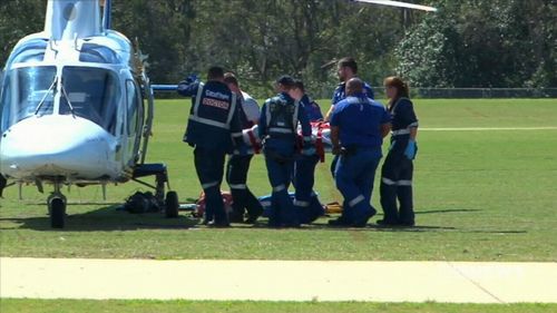 Neighbours described hearing a "blood-curdling scream". (9NEWS)