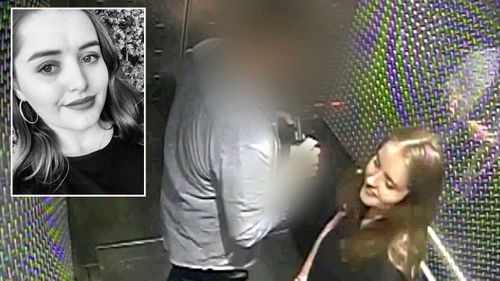 British backpacker Grace Millane caught on CCTV in a lift with the  New Zealand man who strangled and killed her.