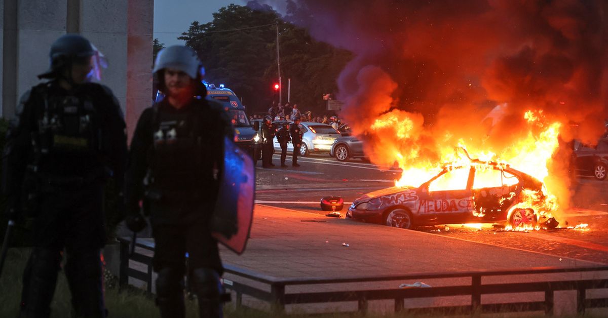 Hundreds arrested as shops and cars burned in wild football celebrations
