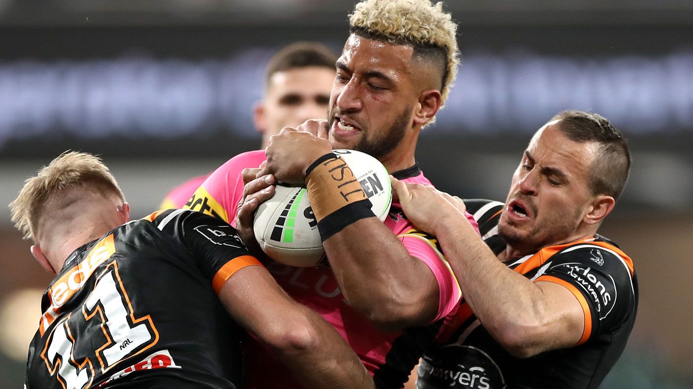'That's a car accident': Viliame Kikau slapped with dangerous contact charge for 'clumsy' late tackle