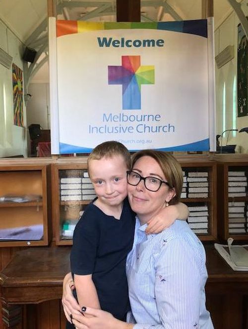 The Melbourne Inclusive Church "has saved" the family. 